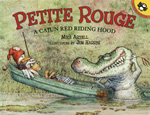 Tips from writer and illustrator Jim Harris about the children’s book Petite Rouge – Read a story by Jim about going on location for creating children’s picture books.  